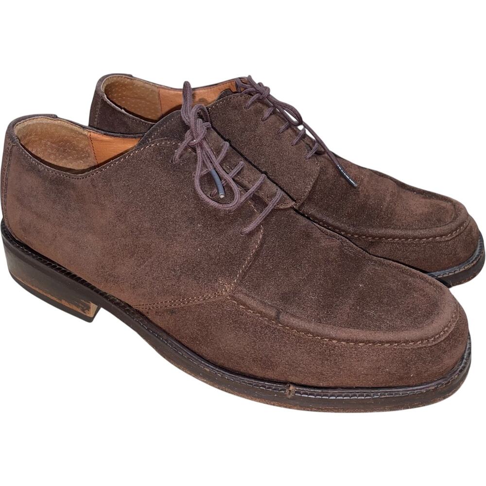 Russell & Bromley Brown Suede Lace Up Shoes     Size: EU 45 US 11.5